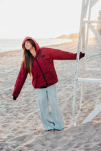 Load image into Gallery viewer, Burgundy Woobie Hoodie
