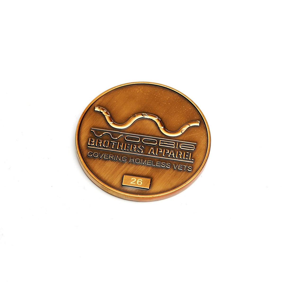 The Woobie Brothers Challenge Coin Woobie Brothers Apparel