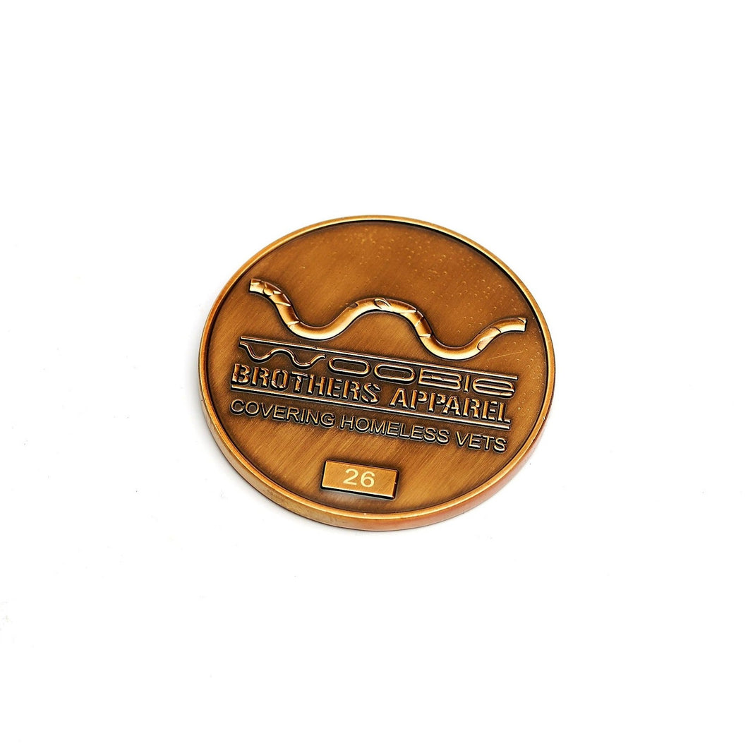 The Woobie Brothers Challenge Coin