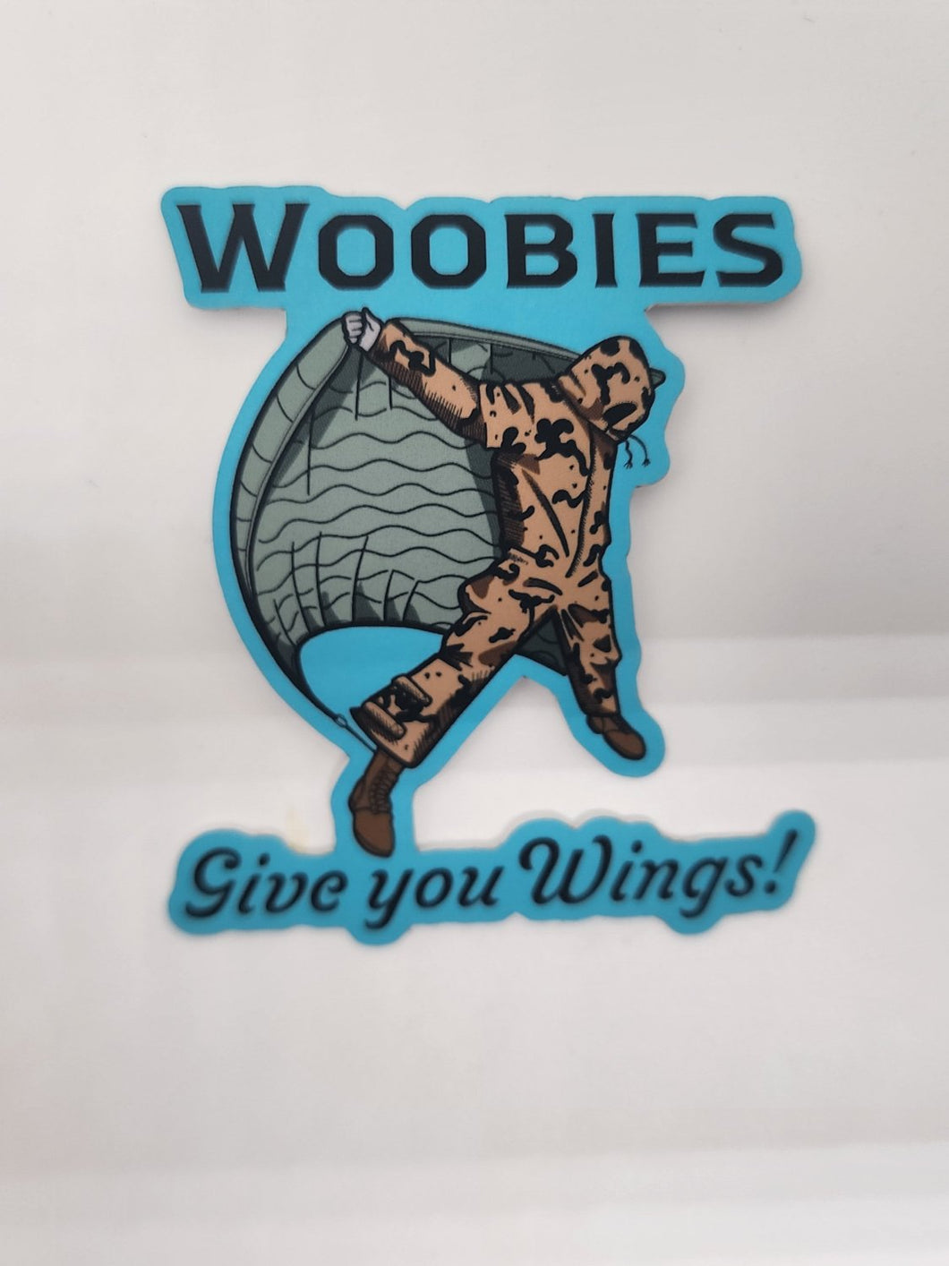 Woobies Give you Wings Sticker