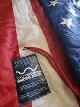 Load image into Gallery viewer, High quality American flag woobie blanket, back
