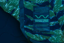 Load image into Gallery viewer, Quality tiger stripe camo woobie blanket, back
