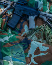 Load image into Gallery viewer, Quality woodland camo woobie blanket
