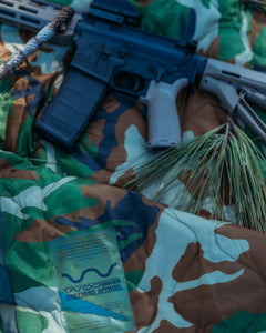 Quality woodland camo woobie blanket