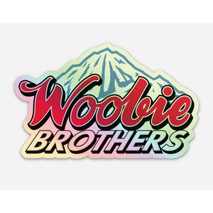 Woobie Beer Holographic sticker