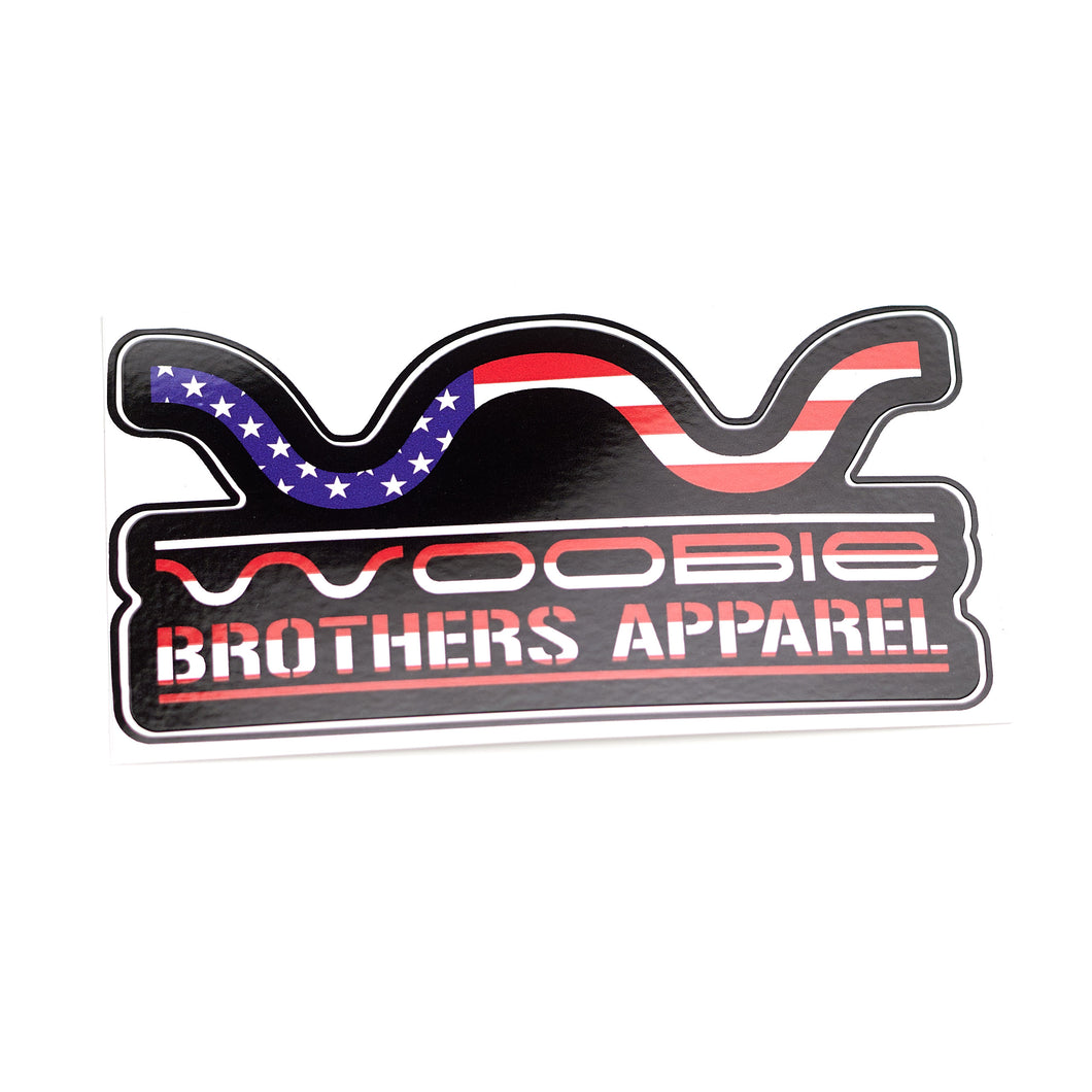 Patriotic woobie sticker